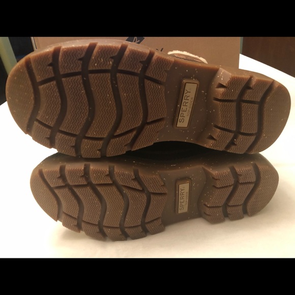 Sperry Men’s Ice Bay Tall Boot - Brown/Olive - Picture 8 of 13